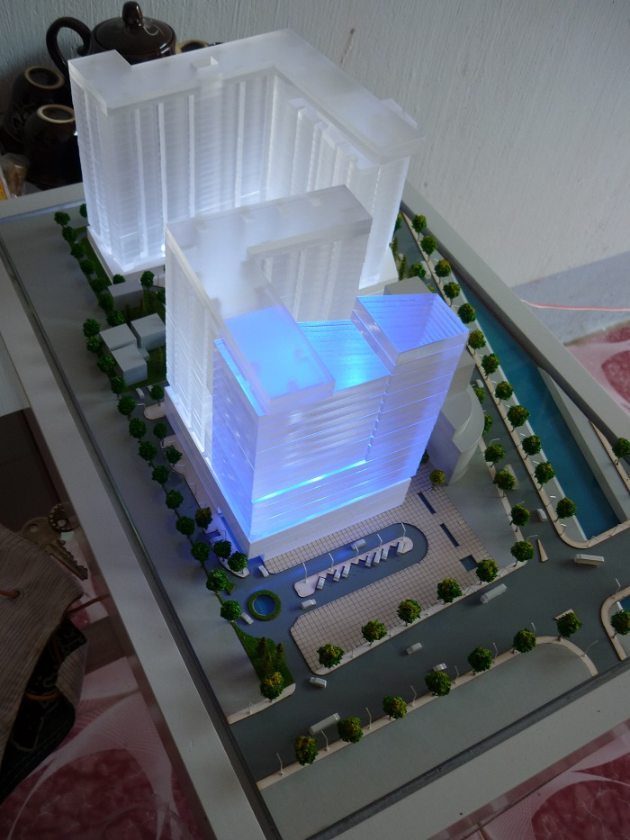 Mô Hình Thiết Kế Phương Án Nghiên Cứu  Minh Khai Complex Tại Archi - Bao