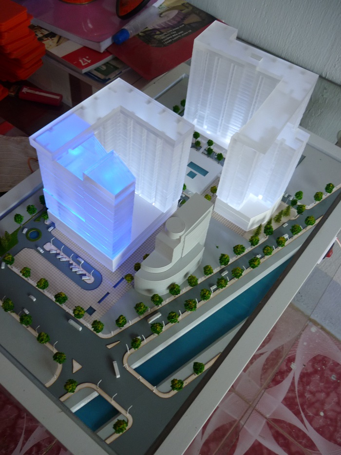 Mô Hình Thiết Kế Phương Án Nghiên Cứu  Minh Khai Complex Tại Archi - Bao