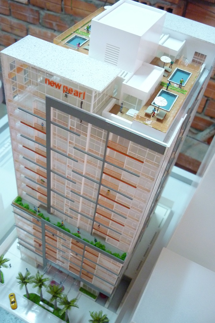 MÔ HÌNH KIẾN TRÚC DỰ ÁN NEW PEARL QUẬN 3 TẠI ARCHI-BAO