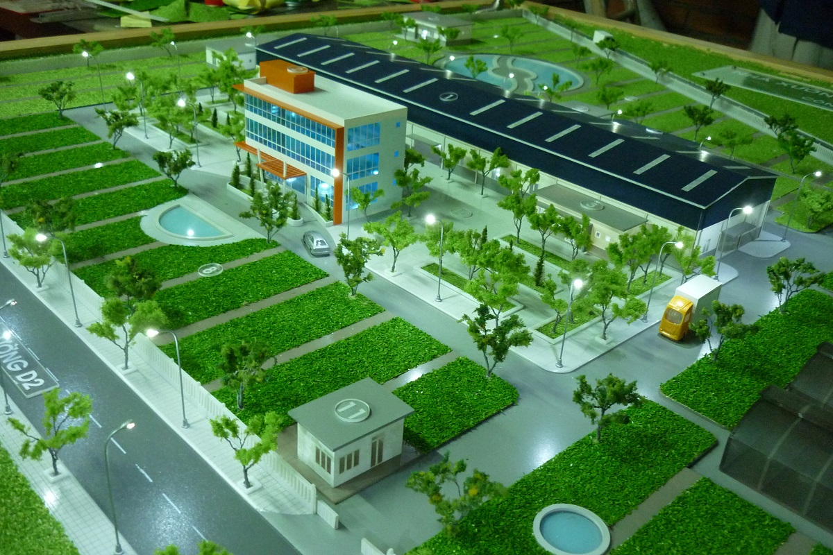 SA BÀN MÔ HÌNH NHÀ MÁY CHẾ BIẾN RAU SẠCH TPHCM TẠI ARCHI - BAO