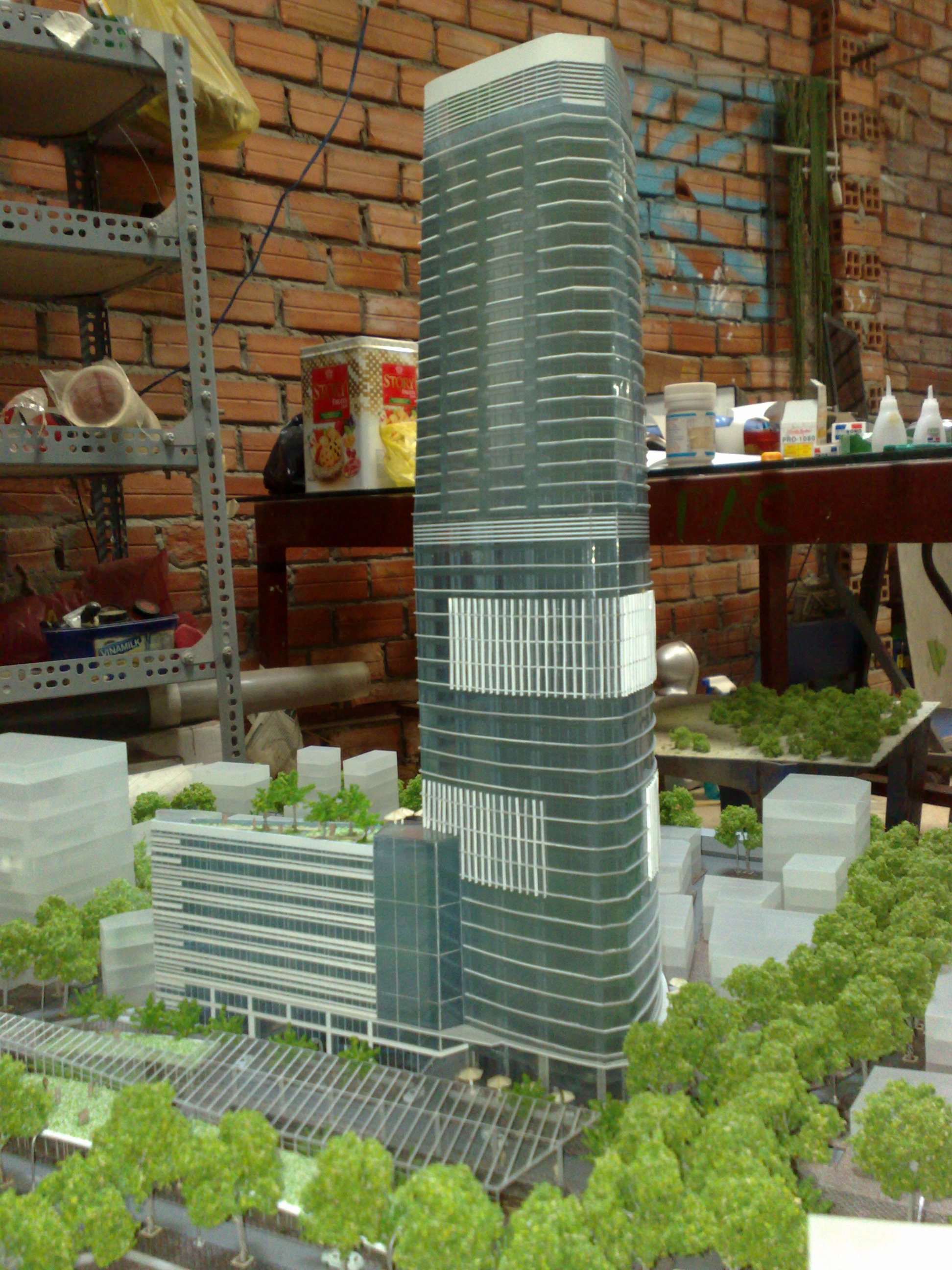 Mô Hình Kiến Trúc Thiết Kế Nexus Tower Quận 1 Tại Archi - Bao