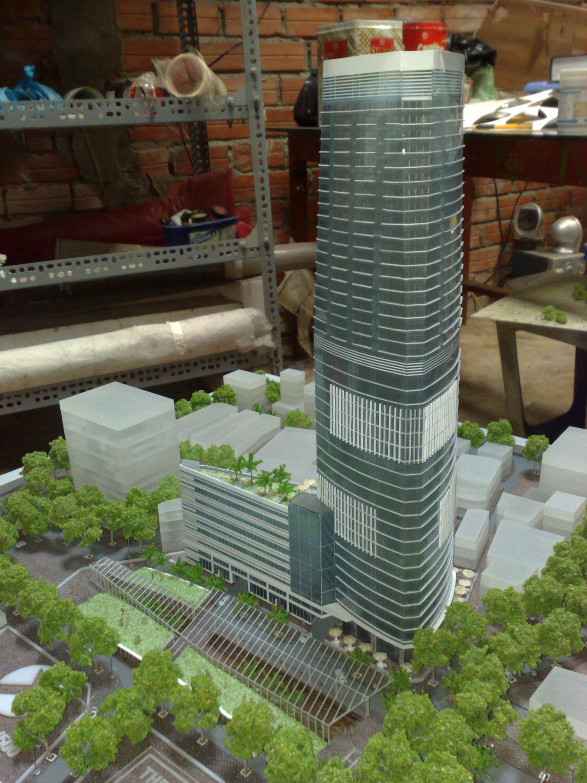 Mô Hình Kiến Trúc Thiết Kế Nexus Tower Quận 1 Tại Archi - Bao