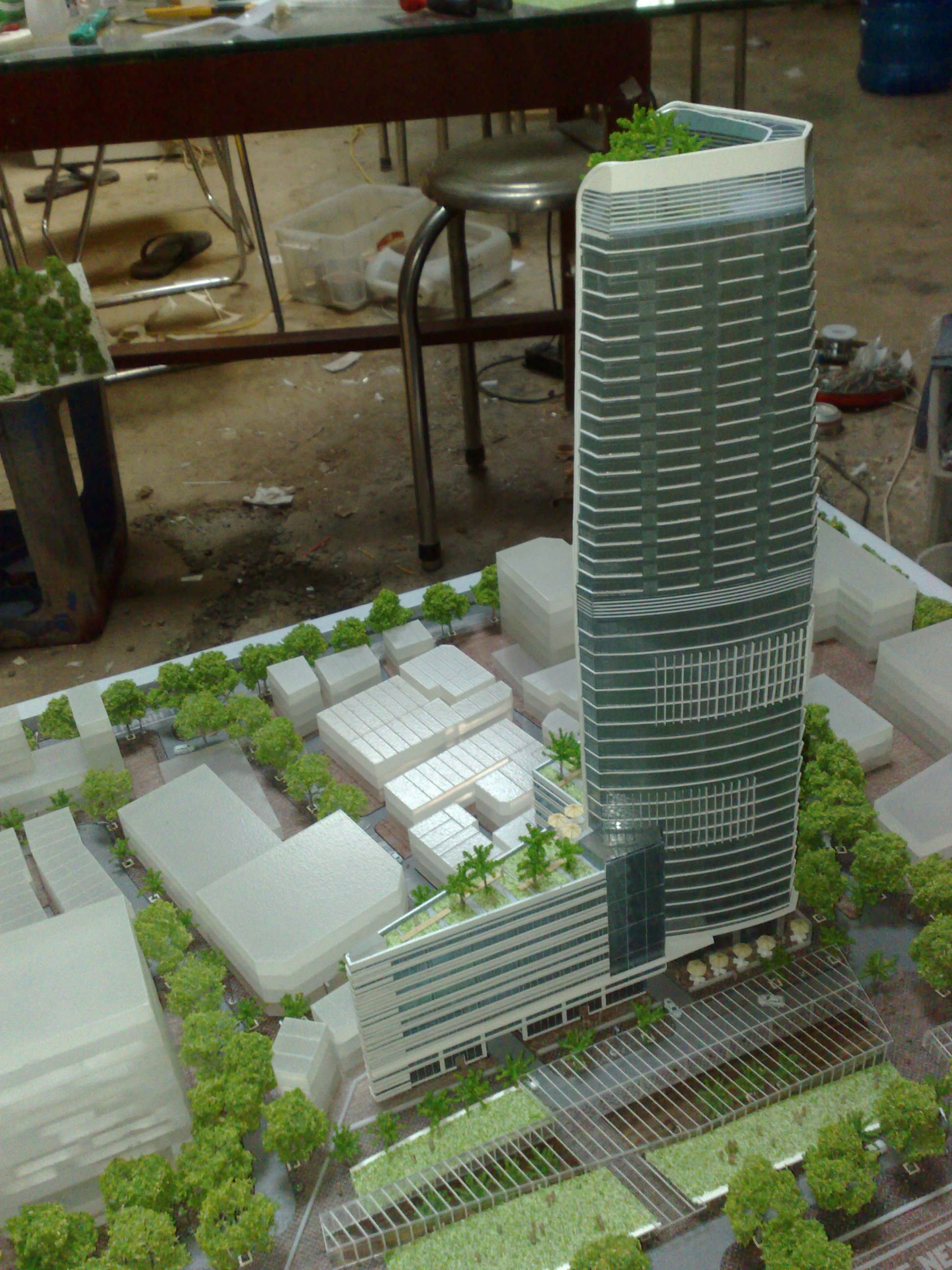 Mô Hình Kiến Trúc Thiết Kế Nexus Tower Quận 1 Tại Archi - Bao