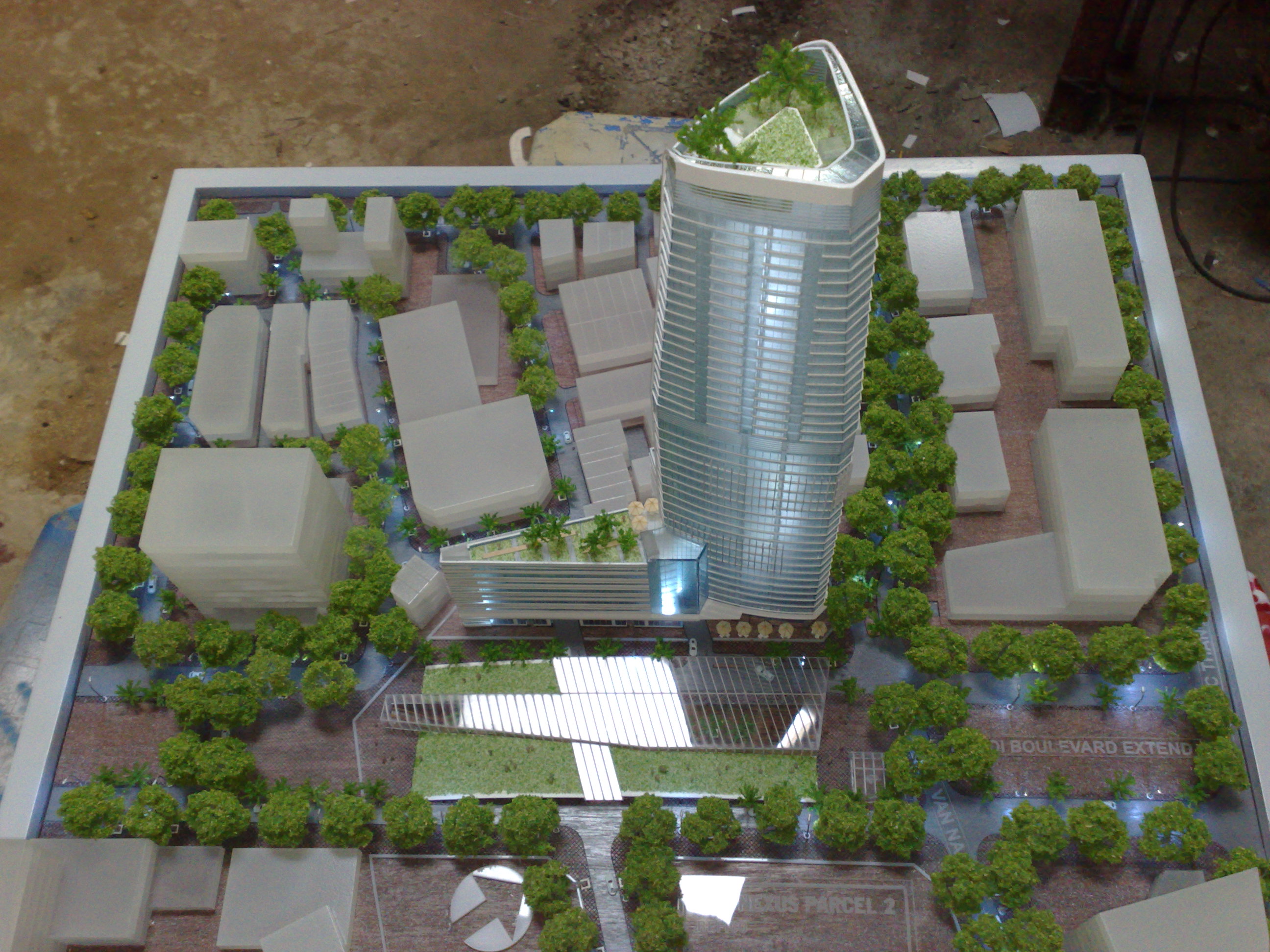 Mô Hình Kiến Trúc Thiết Kế Nexus Tower Quận 1 Tại Archi - Bao