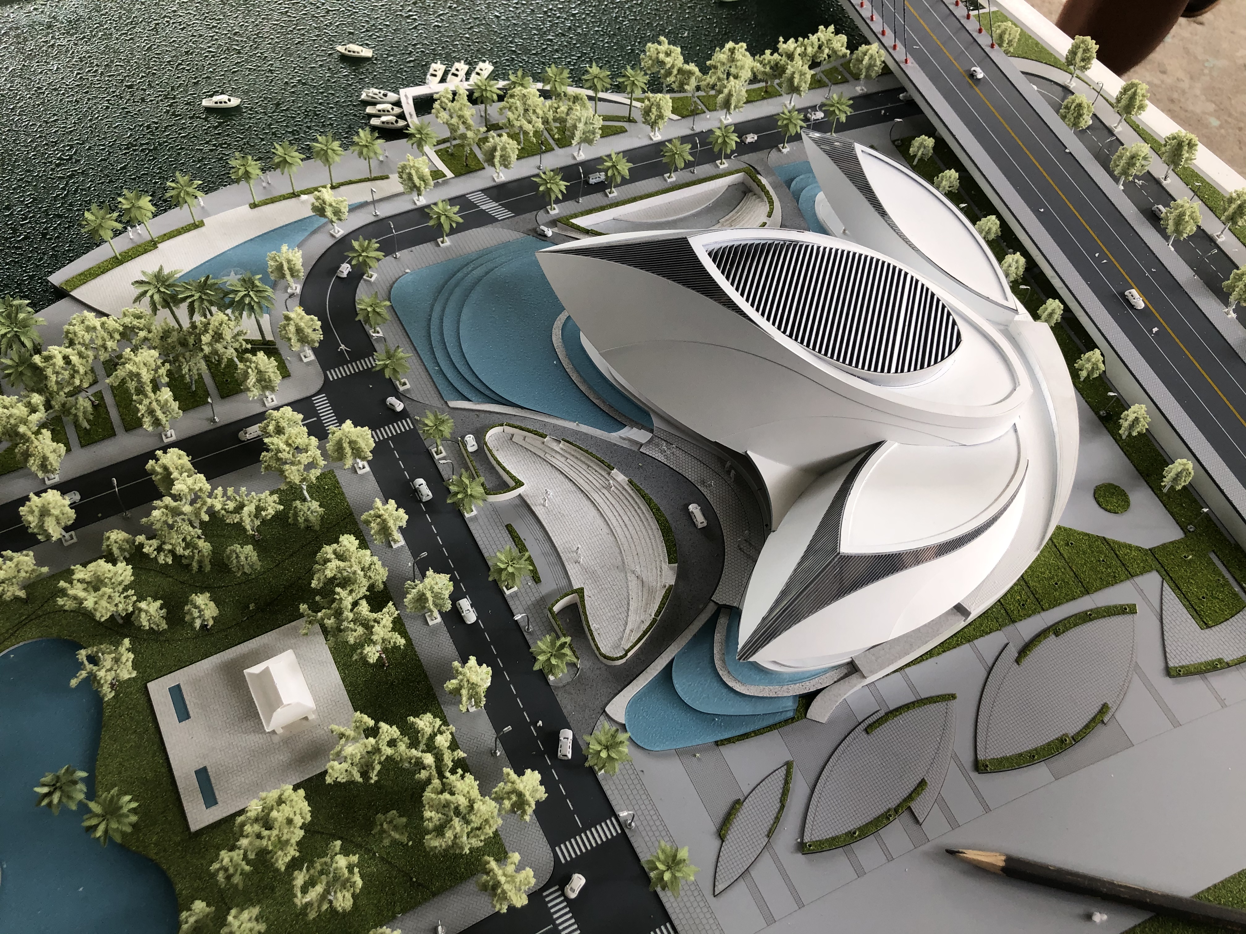 Mô Hình Kiến Trúc Thiết Kế Nhà Hát Thủ Thiêm Tại Archi-Bao