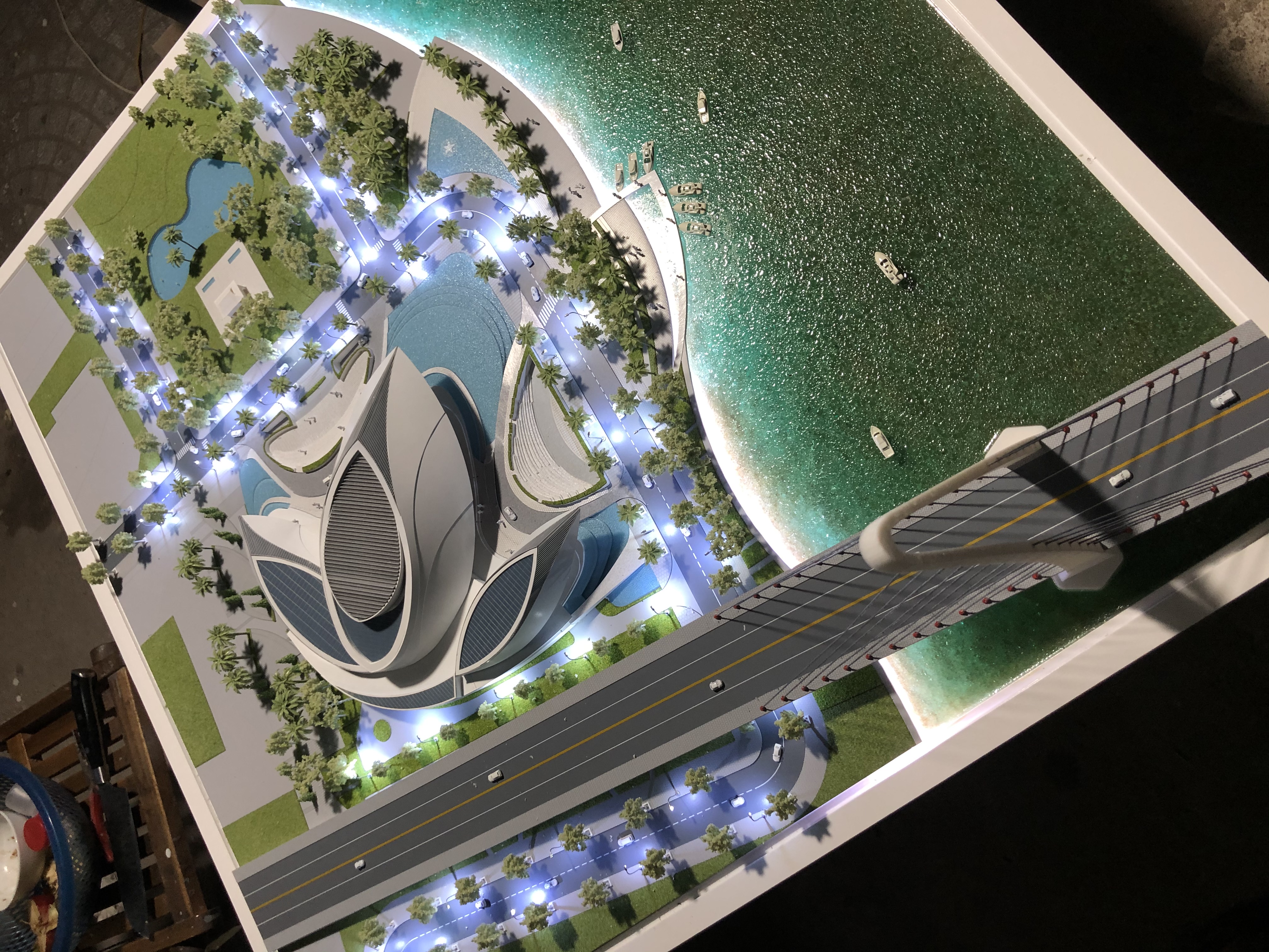 Mô Hình Kiến Trúc Thiết Kế Nhà Hát Thủ Thiêm Tại Archi-Bao