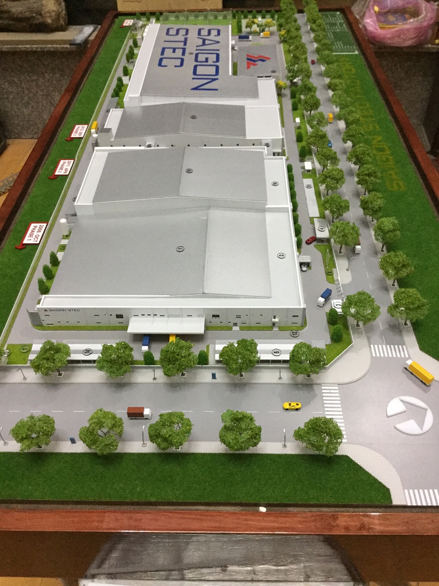 Sa Bàn Mô Hình Nhà Máy SAIGON STEC Tại Archi - Bao