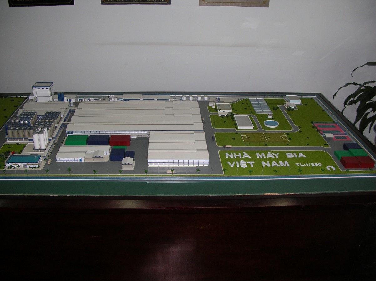 Sa Bàn Mô Hình Kiến Trúc Nhà Máy Bia Tiger Heniken Tp.HCM Tại Archi - Bao