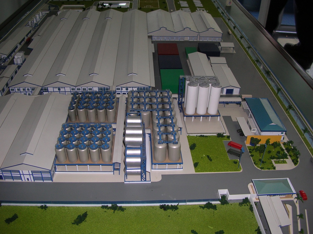 Sa Bàn Mô Hình Kiến Trúc Nhà Máy Bia Tiger Heniken Tp.HCM Tại Archi - Bao