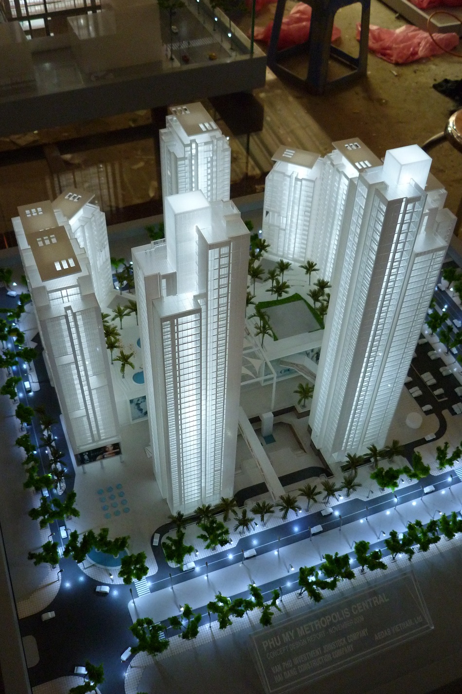 MÔ HÌNH KIẾN TRÚC DỰ ÁN PHÚ MỸ COMPLEX TẠI ARCHI - BAO