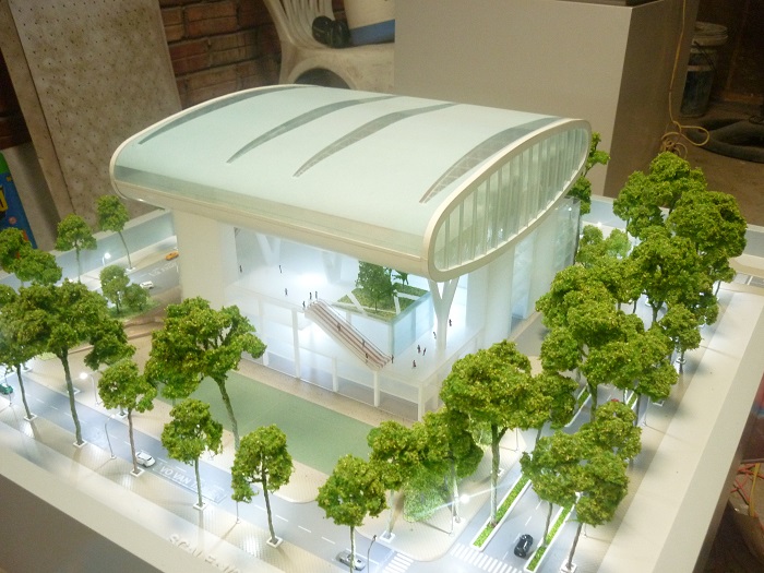 Mô Hình Kiến Trúc Thiết Kế Nhà Thi Đấu Phan Đình Phùng Tại Archi-Bao