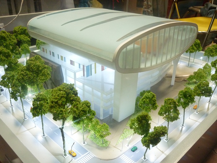 Mô Hình Kiến Trúc Thiết Kế Nhà Thi Đấu Phan Đình Phùng Tại Archi-Bao