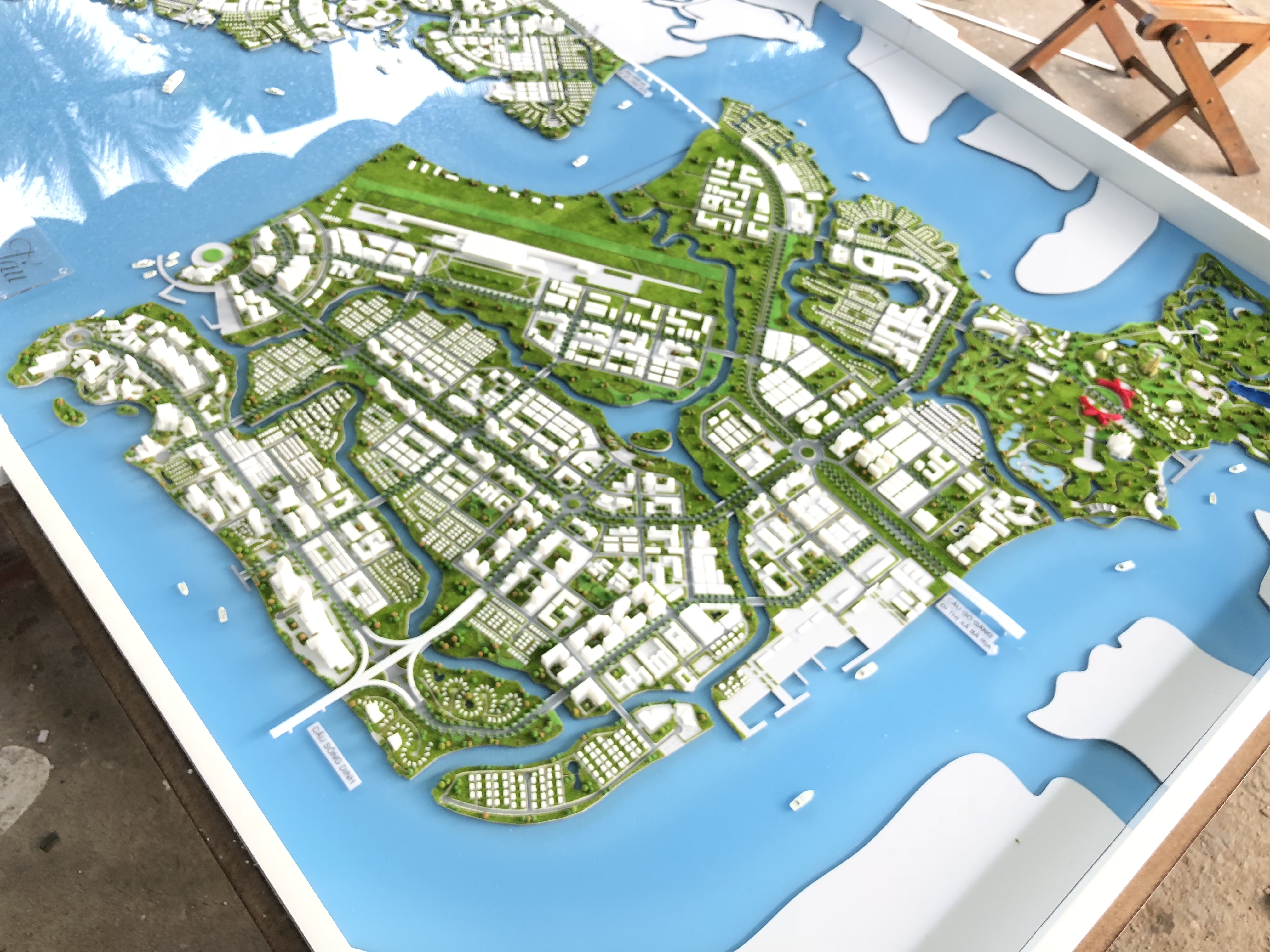 MÔ HÌNH KIẾN TRÚC DỰ ÁN QUI HOẠCH GÒ GĂNG VŨNG TÀU TẠI ARCHI - BAO