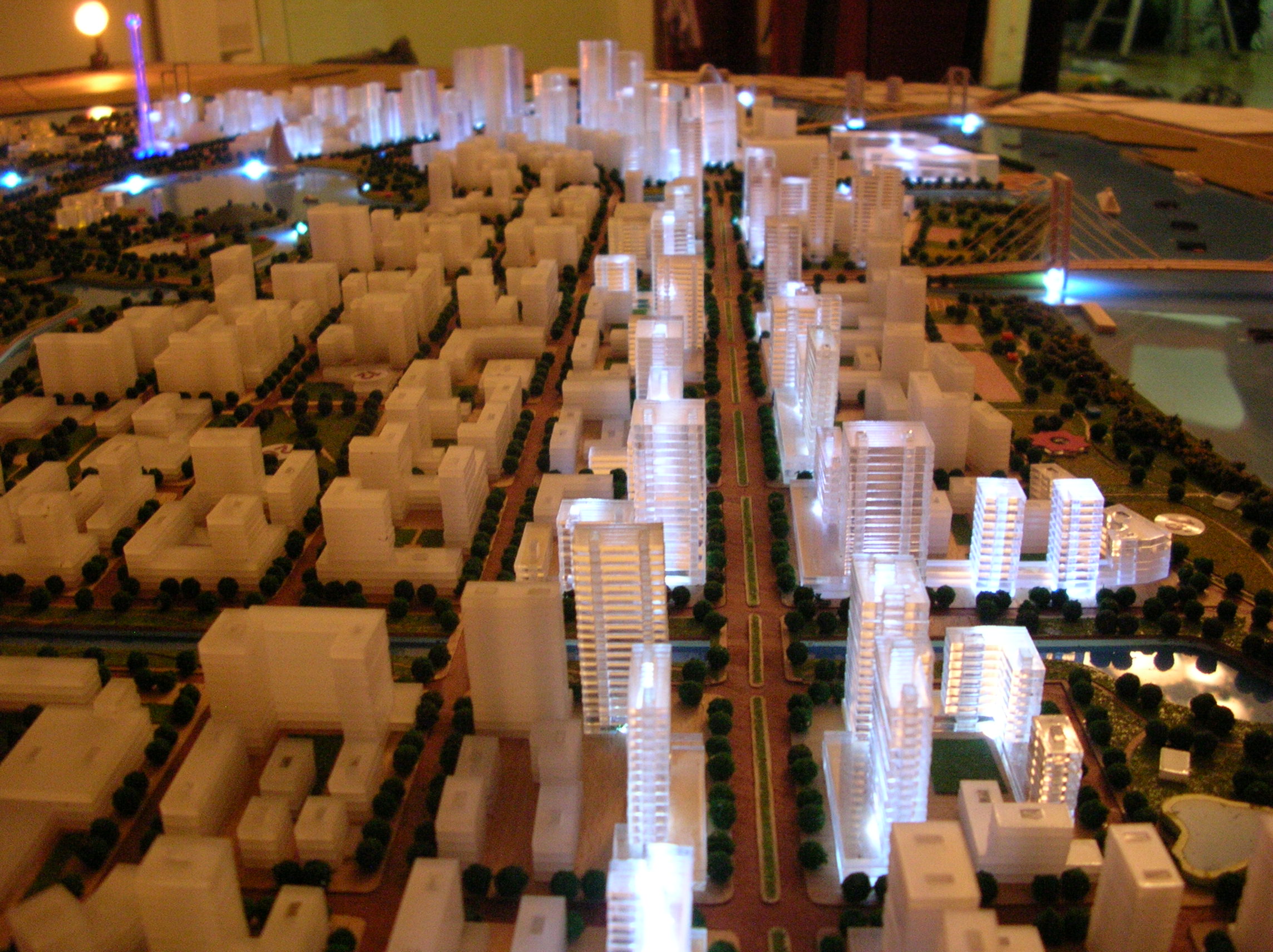 Mô Hình Kiến Trúc Thiết Kế Qui Hoạch Khu Đô Thị Mới Thủ Thiêm Tại Archi-Bao