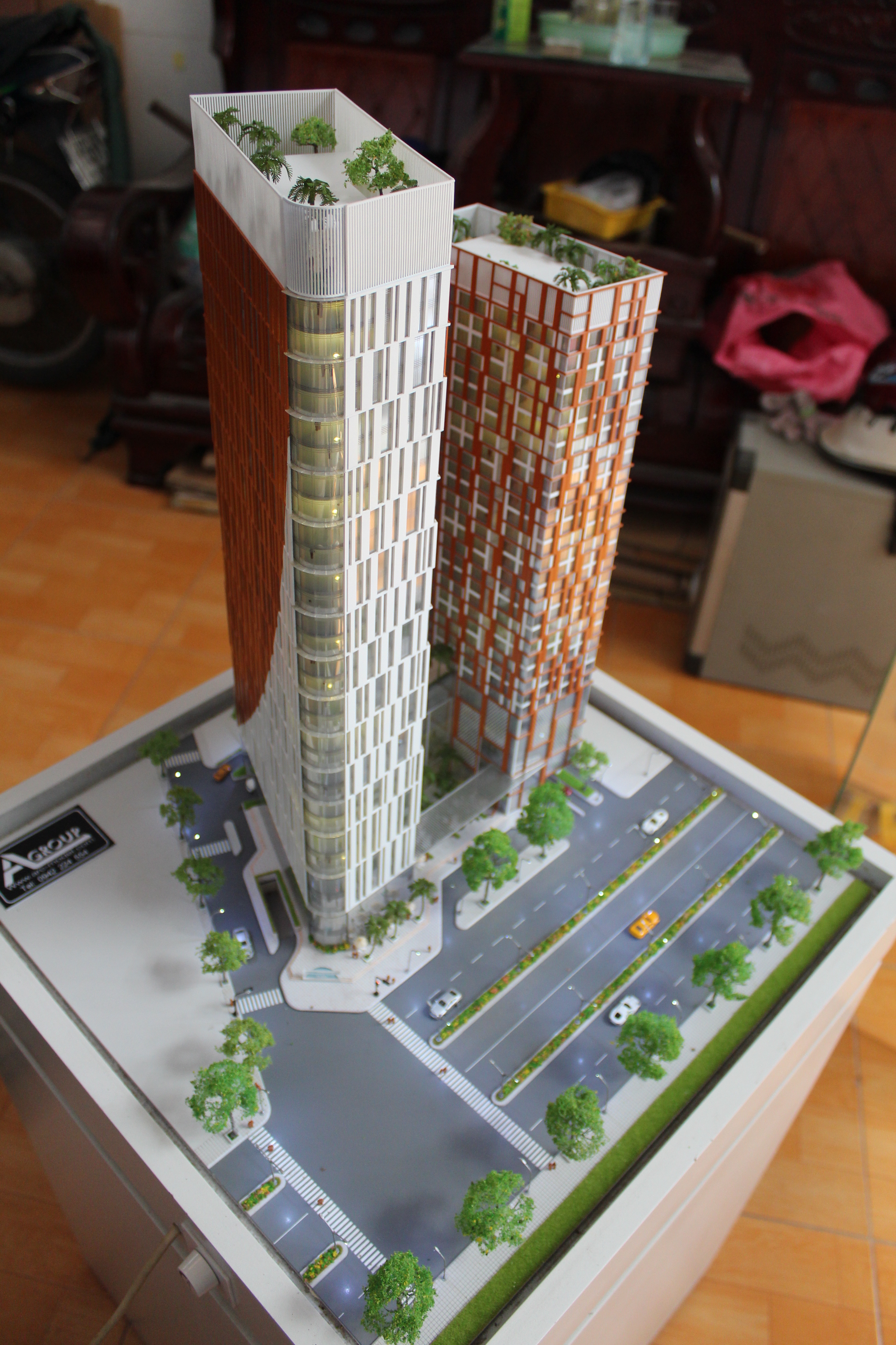 MÔ HÌNH KIẾN TRÚC DỰ ÁN THƯỢNG ĐÌNH PLAZA HÀ NỘI TẠI ARCHI - BAO