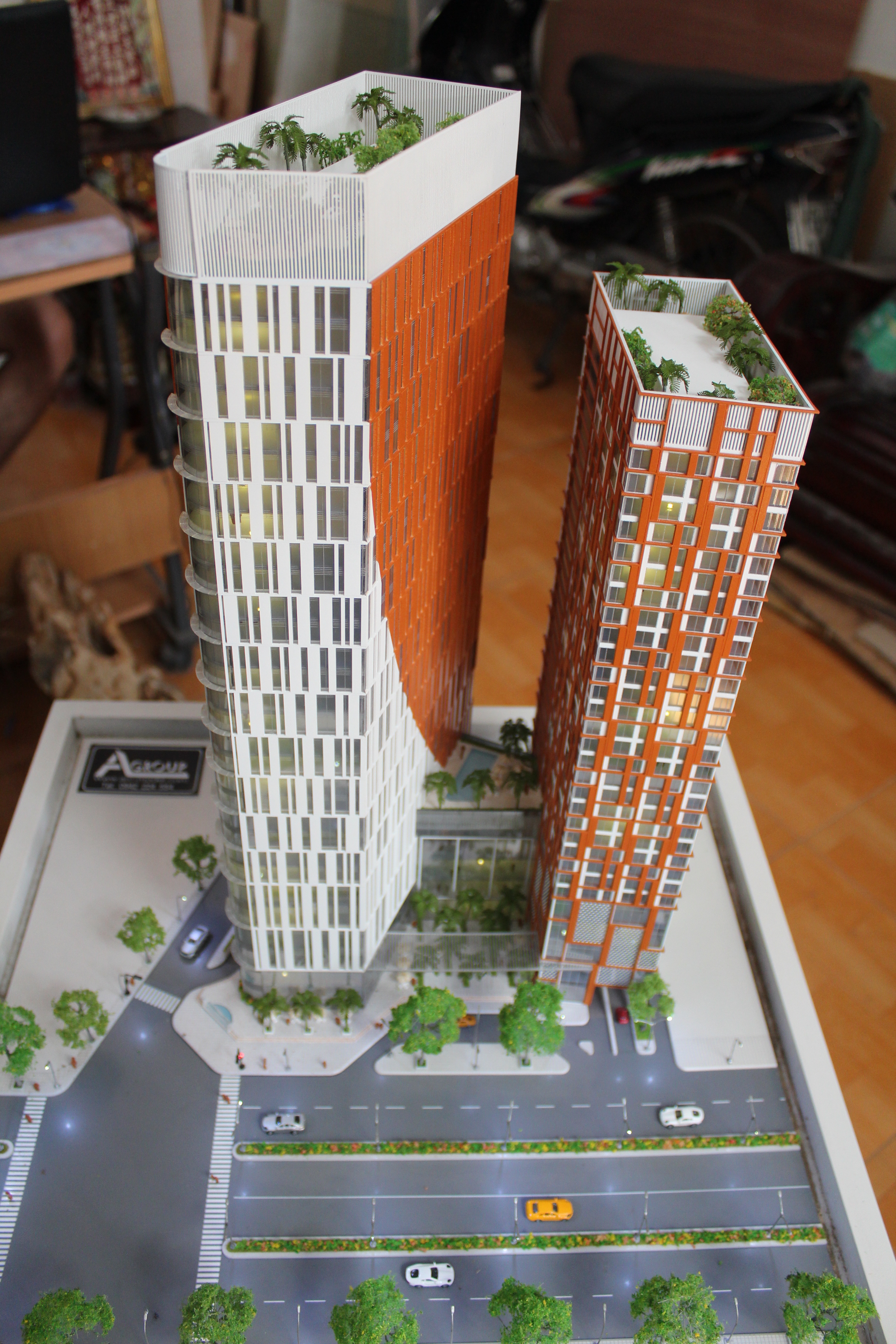 MÔ HÌNH KIẾN TRÚC DỰ ÁN THƯỢNG ĐÌNH PLAZA HÀ NỘI TẠI ARCHI - BAO