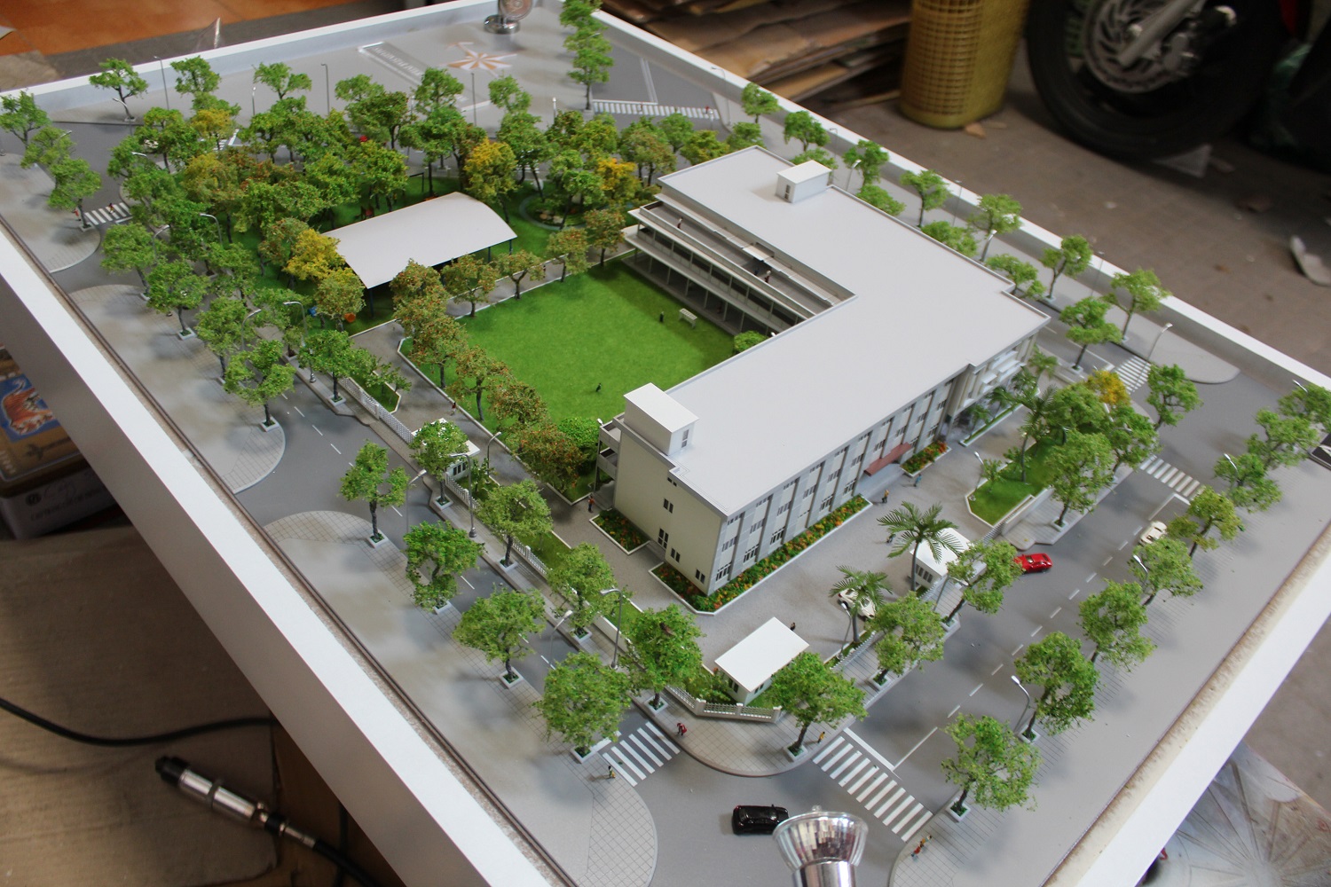 MÔ HÌNH KIẾN TRÚC TRƯỜNG HỌC QUỐC TẾ NGÔI SAO SÀI GÒN TẠI ARCHI - BAO