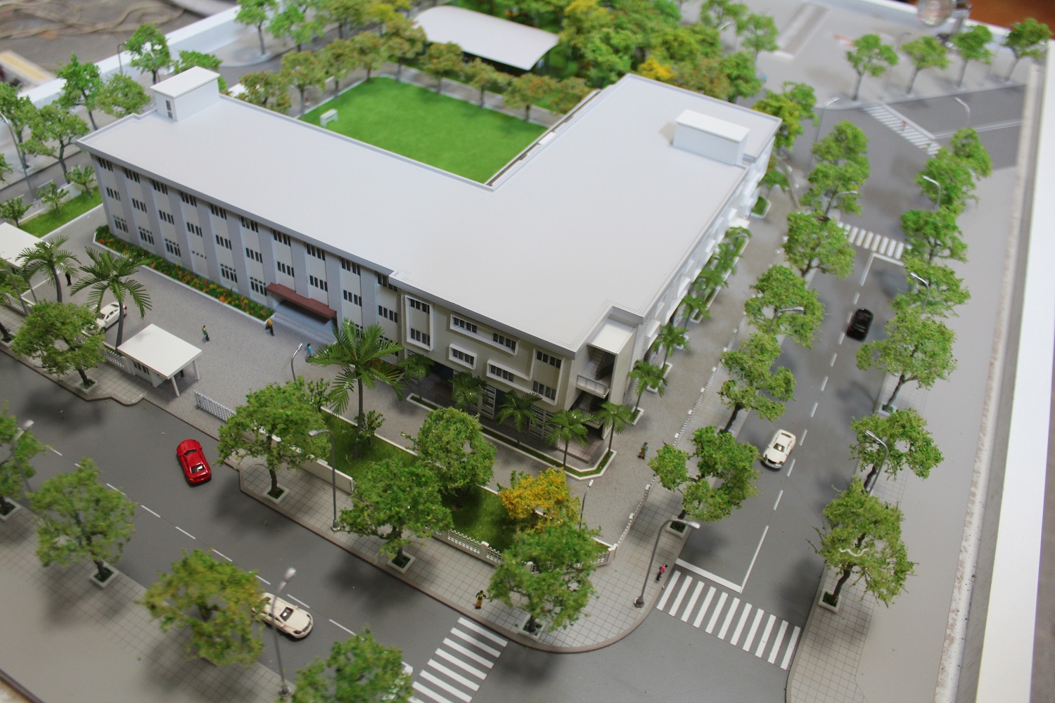 MÔ HÌNH KIẾN TRÚC TRƯỜNG HỌC QUỐC TẾ NGÔI SAO SÀI GÒN TẠI ARCHI - BAO