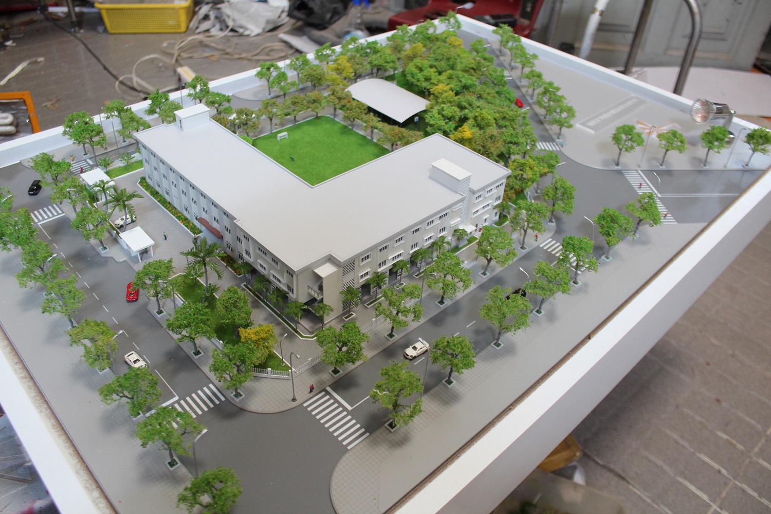 MÔ HÌNH KIẾN TRÚC TRƯỜNG HỌC QUỐC TẾ NGÔI SAO SÀI GÒN TẠI ARCHI - BAO