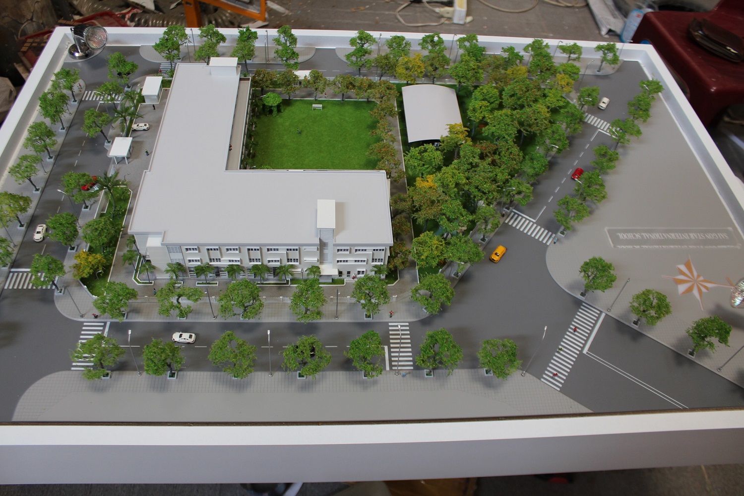 MÔ HÌNH KIẾN TRÚC TRƯỜNG HỌC QUỐC TẾ NGÔI SAO SÀI GÒN TẠI ARCHI - BAO