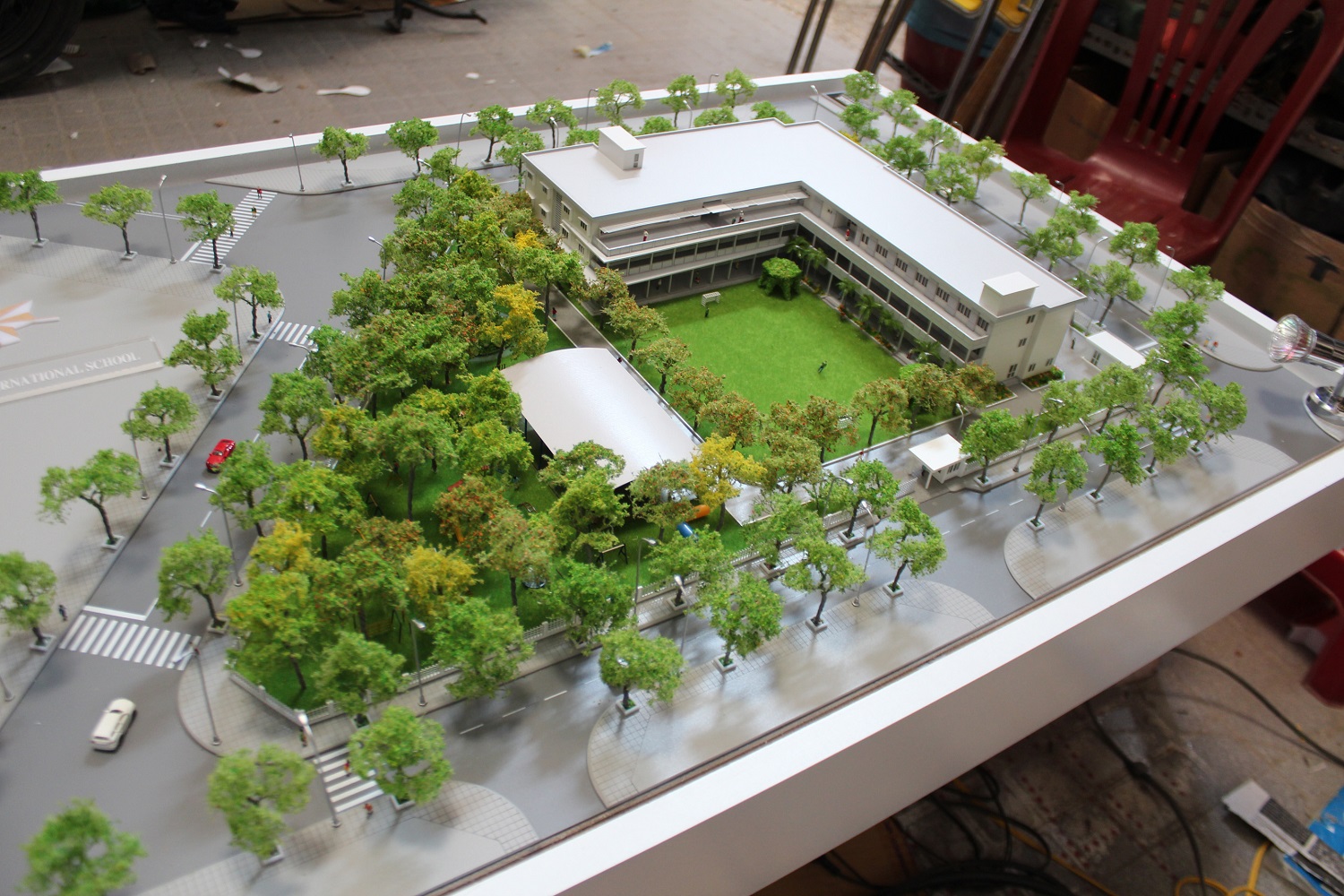 MÔ HÌNH KIẾN TRÚC TRƯỜNG HỌC QUỐC TẾ NGÔI SAO SÀI GÒN TẠI ARCHI - BAO