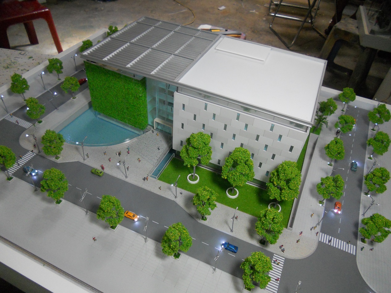 Mô Hình Kiến Trúc Thiết Kế Trung Tâm Triển Lãm Thủ Thiêm Tại Archi-Bao