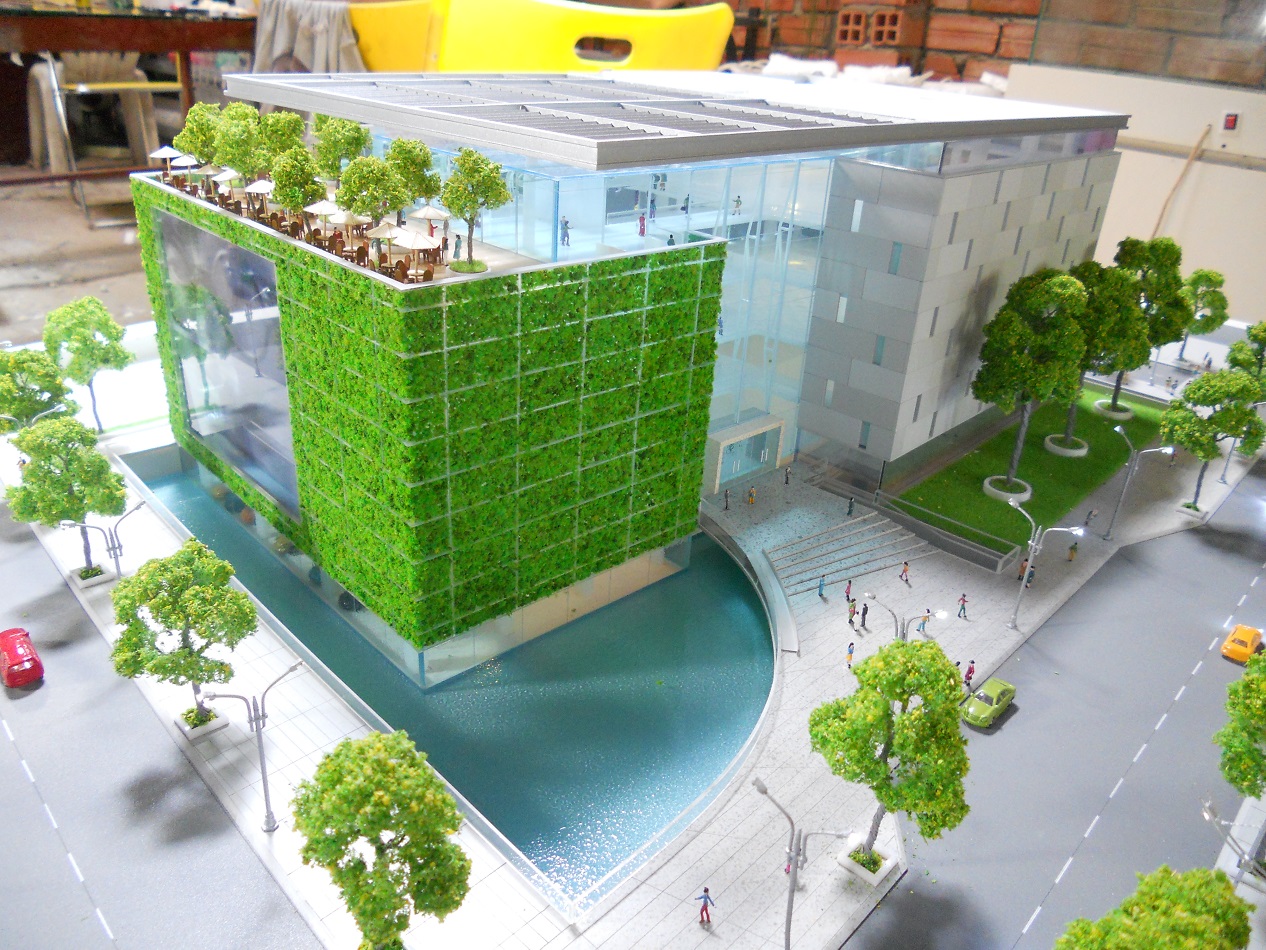 Mô Hình Kiến Trúc Thiết Kế Trung Tâm Triển Lãm Thủ Thiêm Tại Archi-Bao