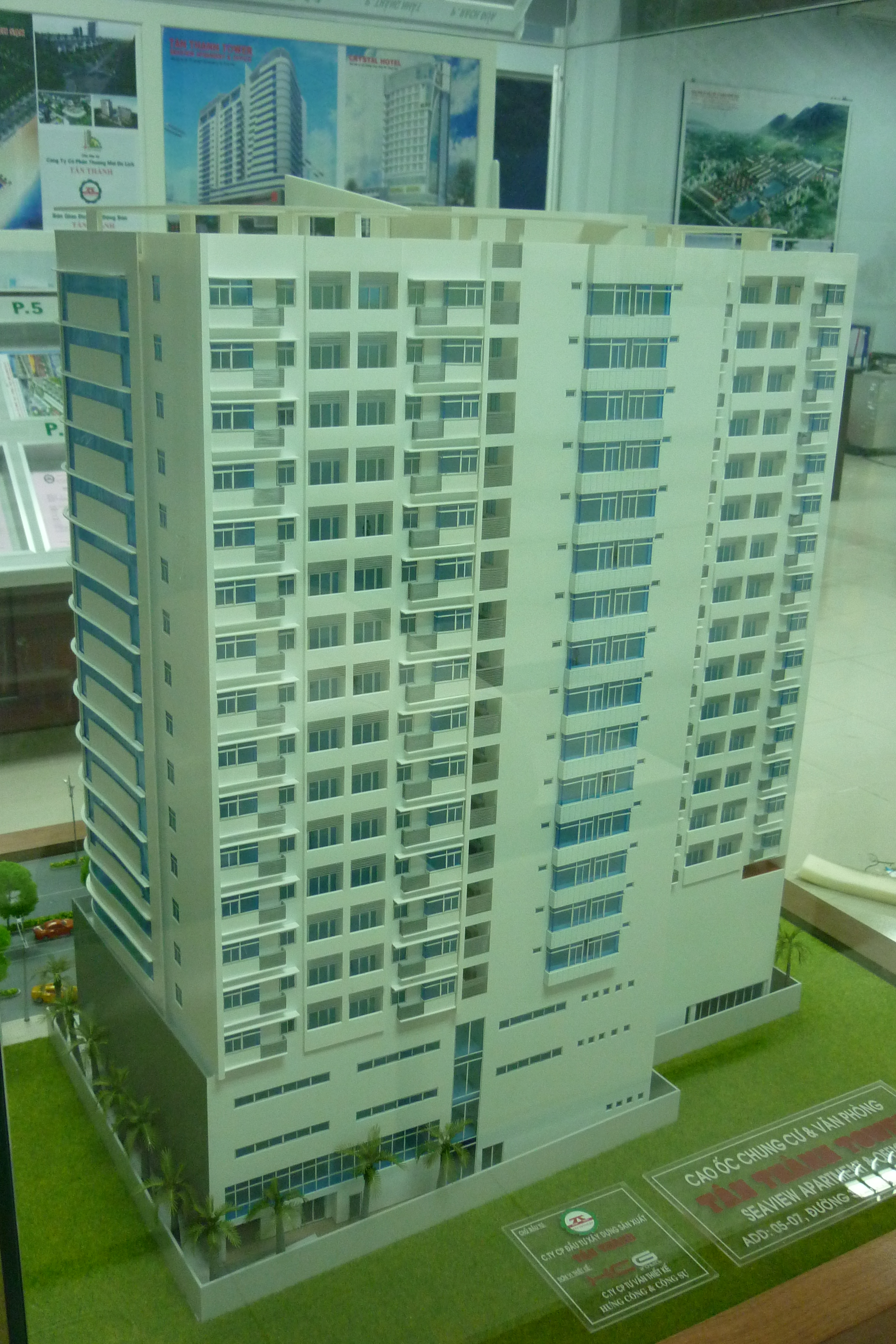 Mô Hình Kiến Trúc Dự Án Tân thành Tower  Vũng Tàu tại Archi-Bao