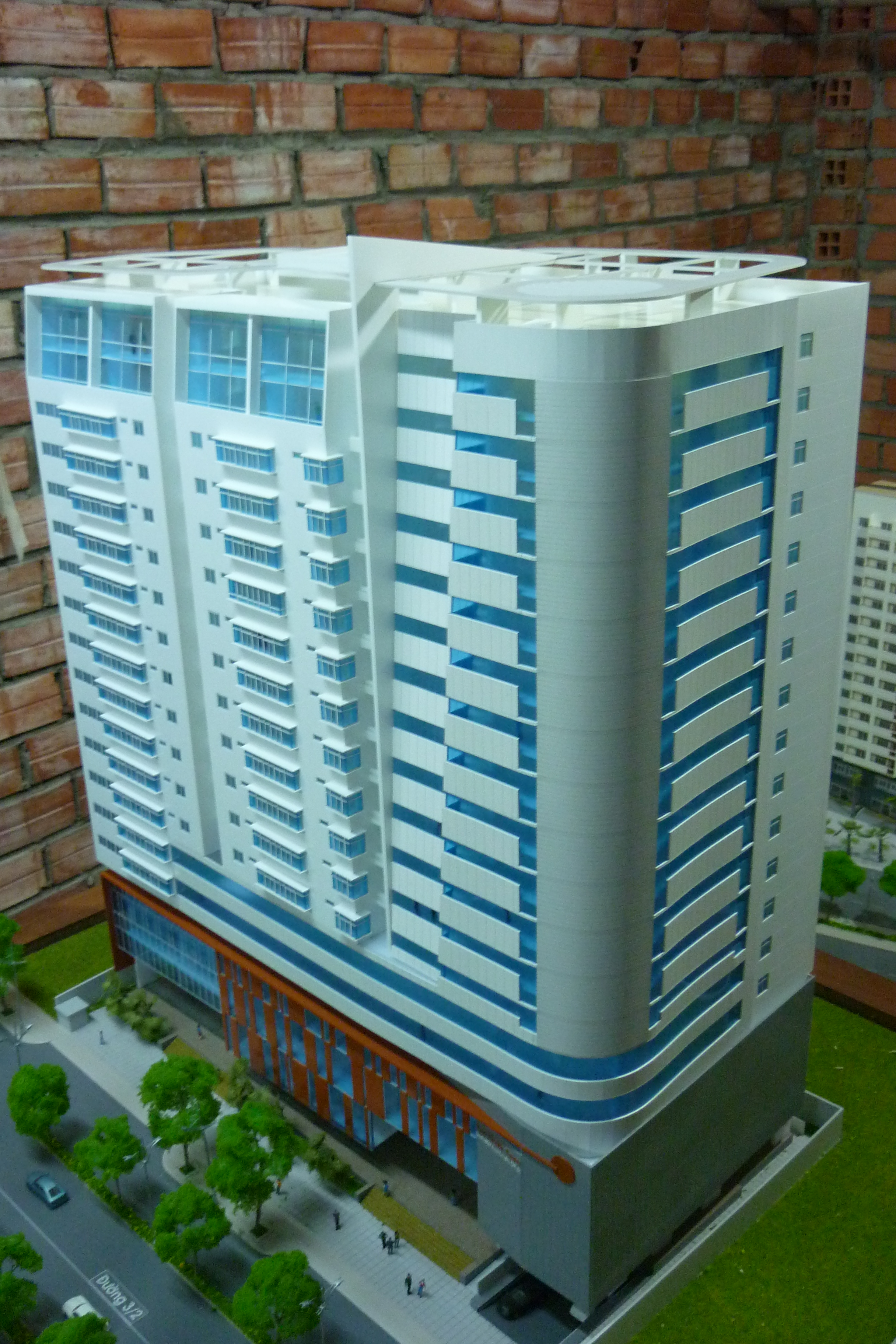 Mô Hình Kiến Trúc Dự Án Tân thành Tower  Vũng Tàu tại Archi-Bao