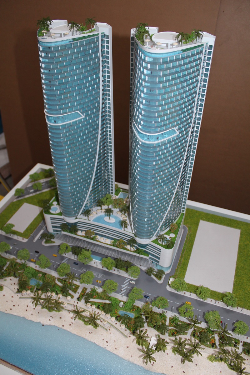 Mô Hình Kiến Trúc Phương Án Thiết Kế Tropicana Nha Trang Tại Archi - Bao