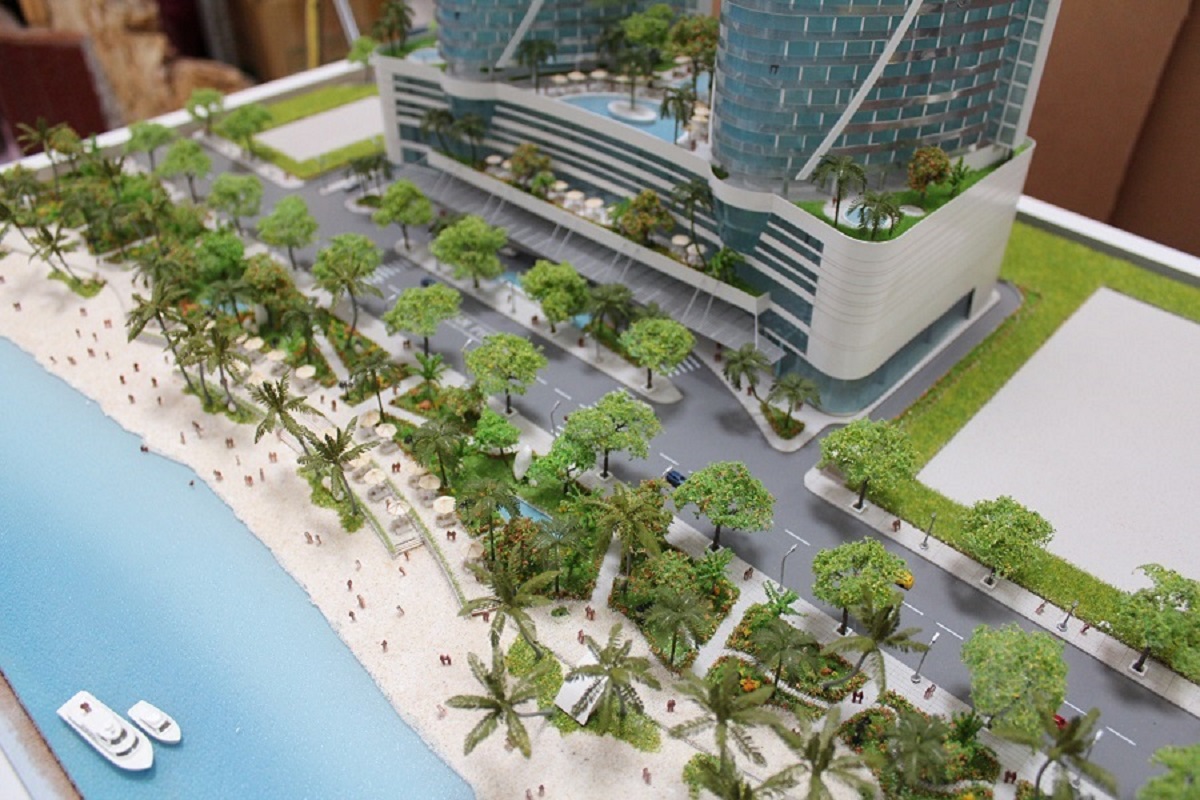 Mô Hình Kiến Trúc Phương Án Thiết Kế Tropicana Nha Trang Tại Archi - Bao