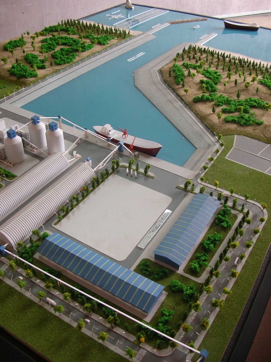 Sa Bàn Mô Hình Nhà Máy Clinke Quảng Trạch - Quảng Bình Tại Archi - Bao