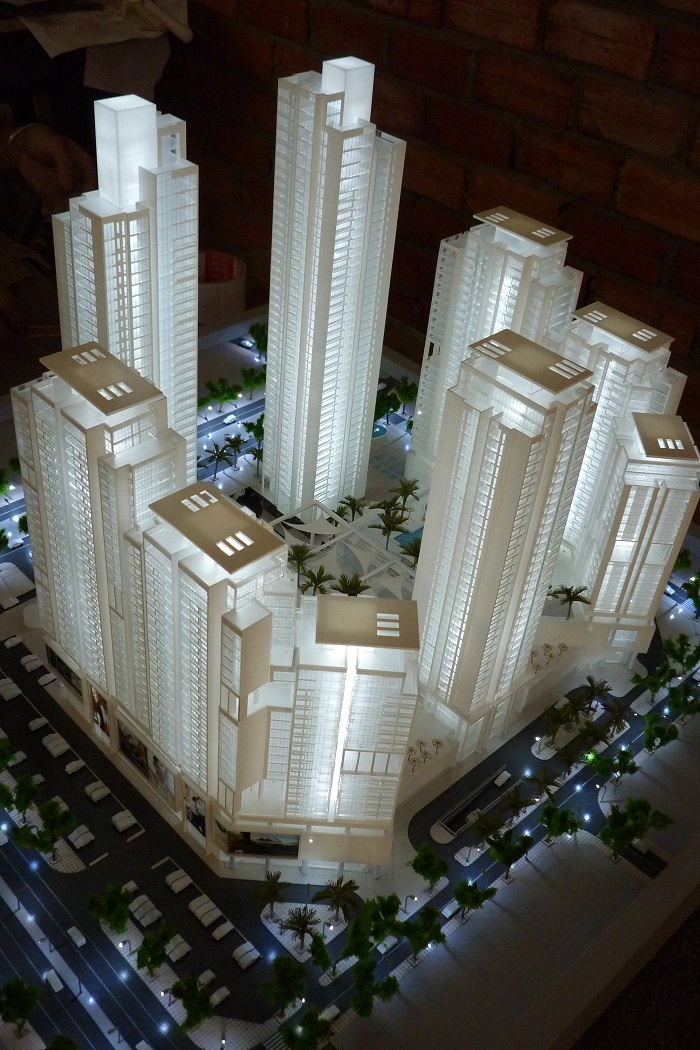 Mô Hình Kiến Trúc Thiết Kế  Phương Án  Phú Mỹ Complex Tại Archi-Bao