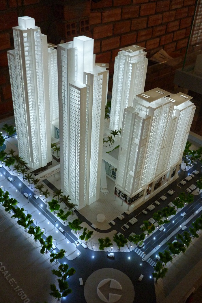 Mô Hình Kiến Trúc Thiết Kế  Phương Án  Phú Mỹ Complex Tại Archi-Bao