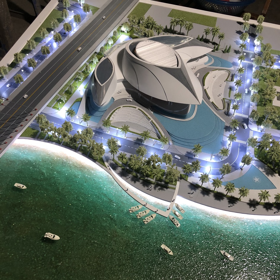 Thiết Kế và Kiến Trúc Của Mô Hình Phương Án Nhà Hát Thủ Thiêm tại archi bảo