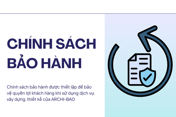 Chính sách bảo hành tại archi bảo