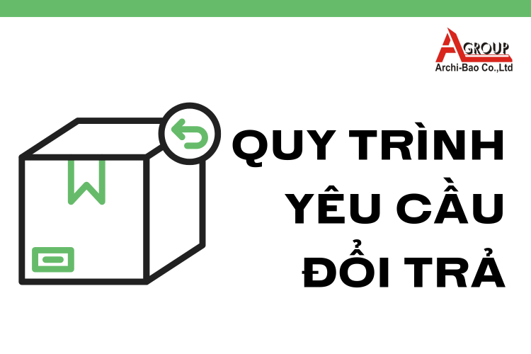 Quy trình yêu cầu đổi trả tại archi bảo