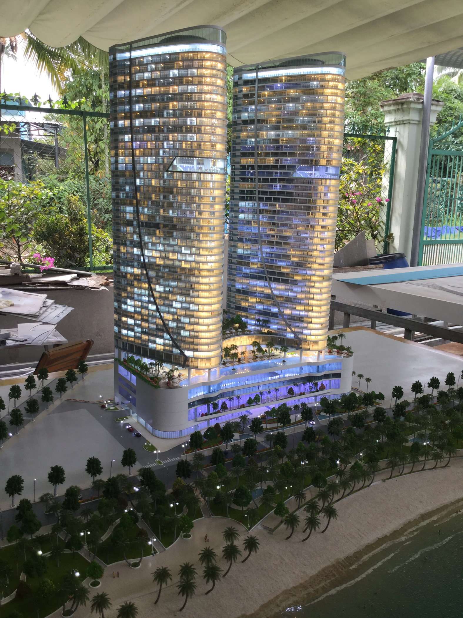 MÔ HÌNH KIẾN TRÚC DỰ ÁN TROPICANA NHA TRANG 1 TẠI ARCHI - BAO