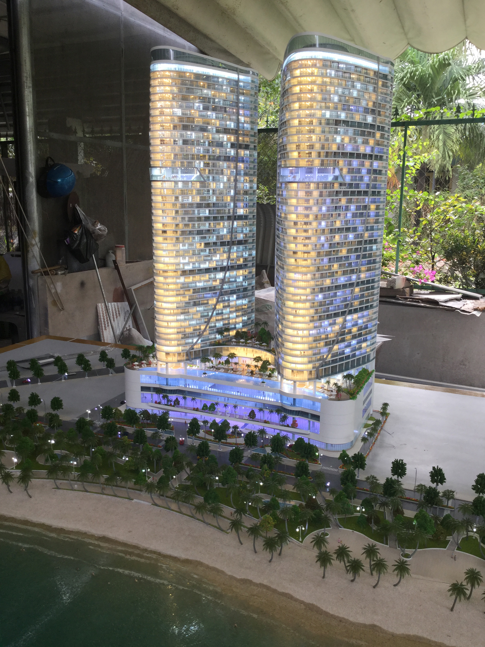 MÔ HÌNH KIẾN TRÚC DỰ ÁN TROPICANA NHA TRANG 1 TẠI ARCHI - BAO