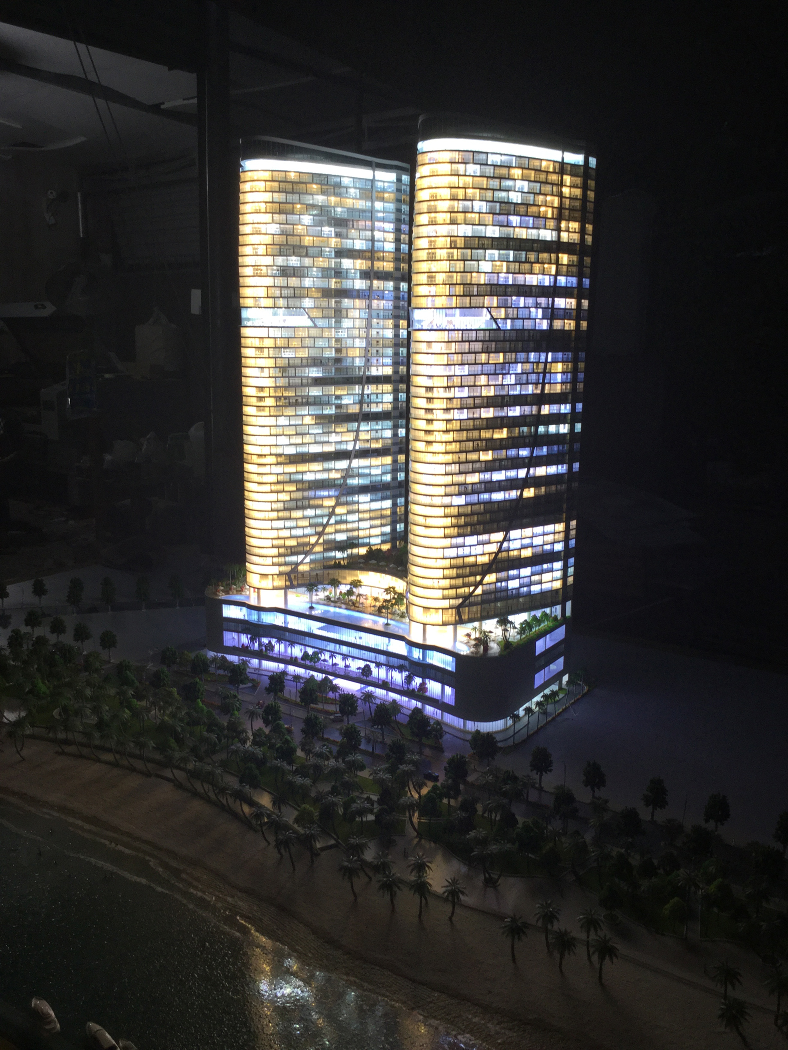 MÔ HÌNH KIẾN TRÚC DỰ ÁN TROPICANA NHA TRANG 1 TẠI ARCHI - BAO